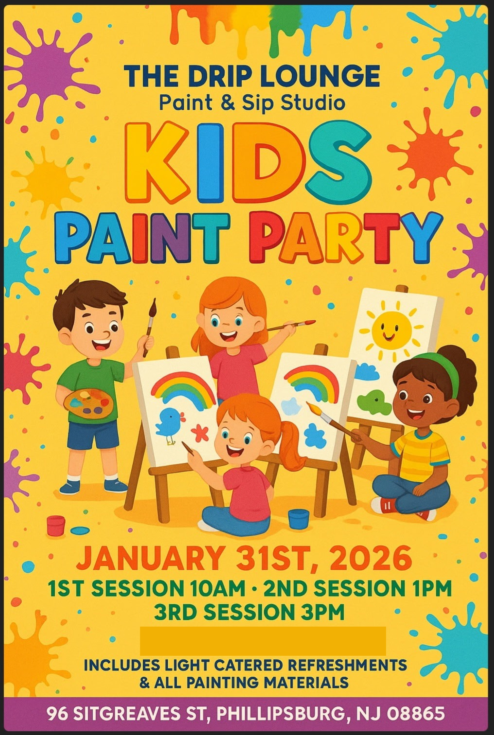 Kids Paint Party